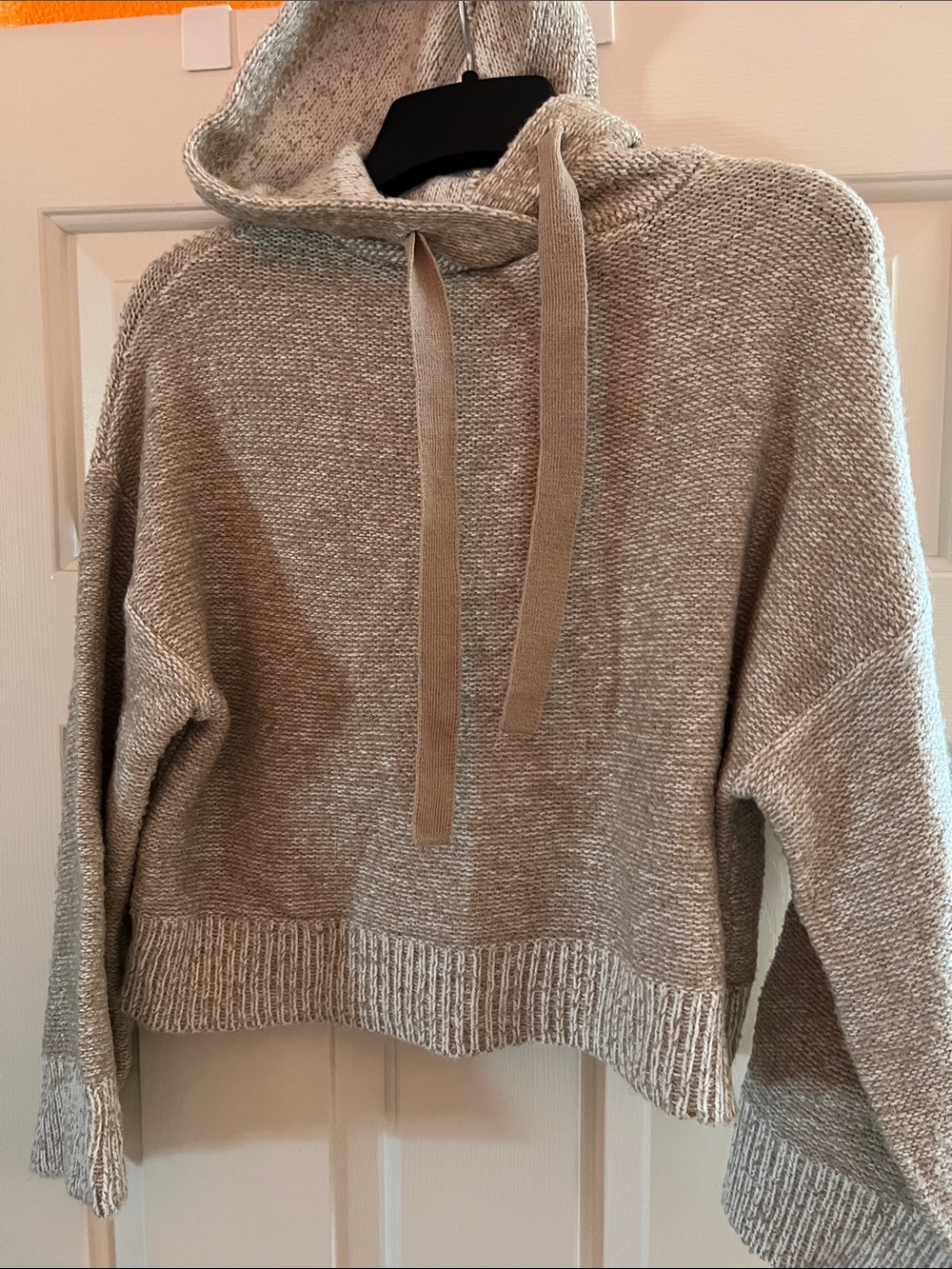Ruby Moon hooded sweater
 ( Elegant textured fabric )